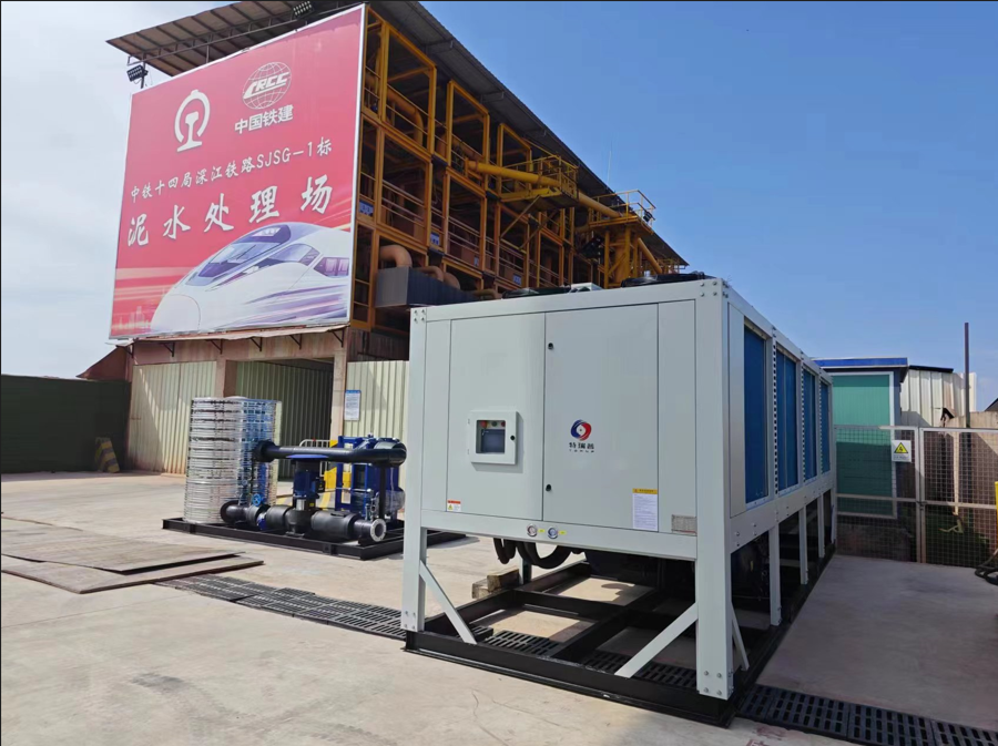 特瑞普與中國鐵建合作為隧道盾構機降溫提供水循環系統